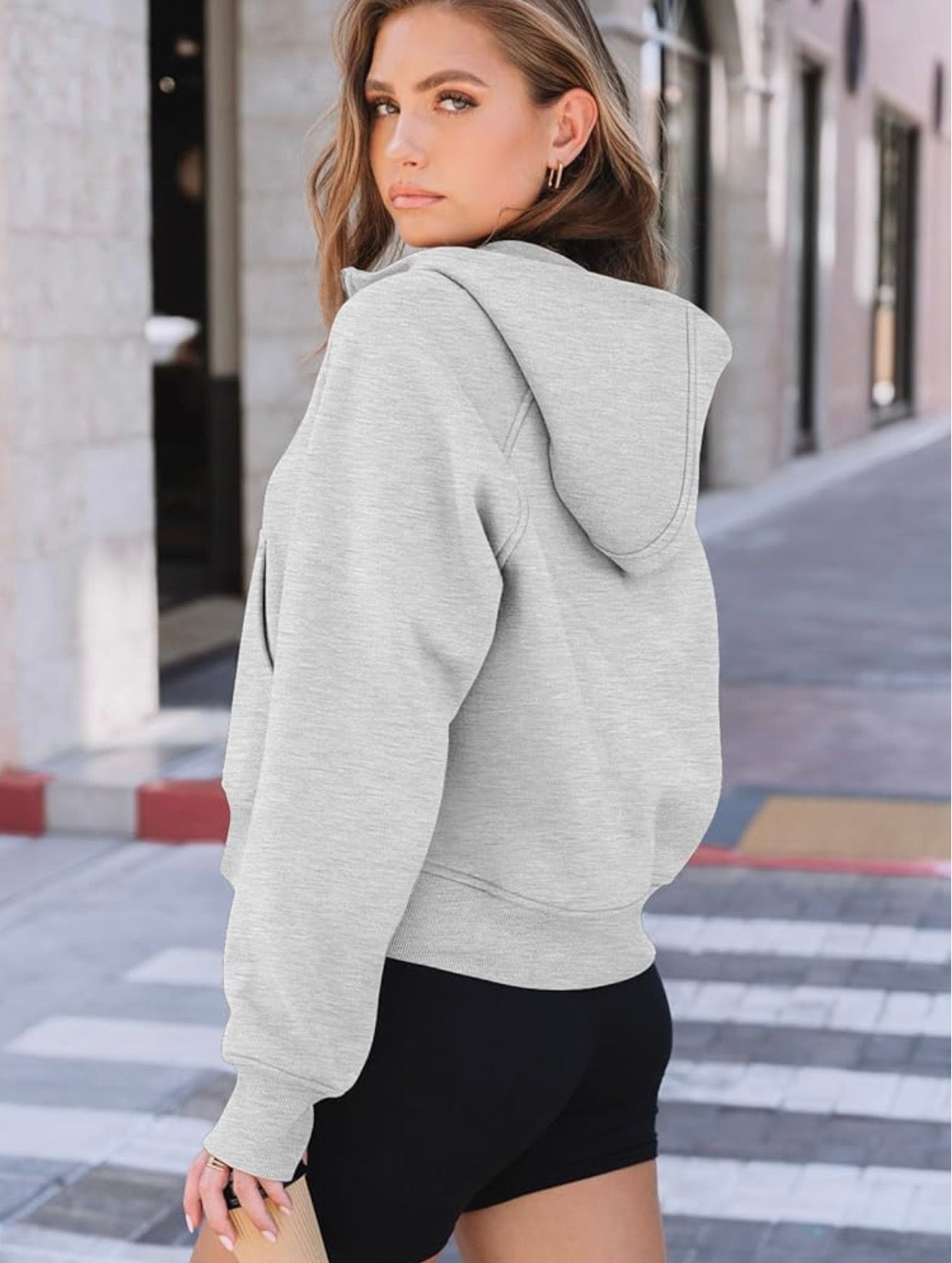 AUTOMET Womens Hoodies Fleece Fall Fashion Outfits Workout Sweatshirts Y2k Winter Zip Up Jackets